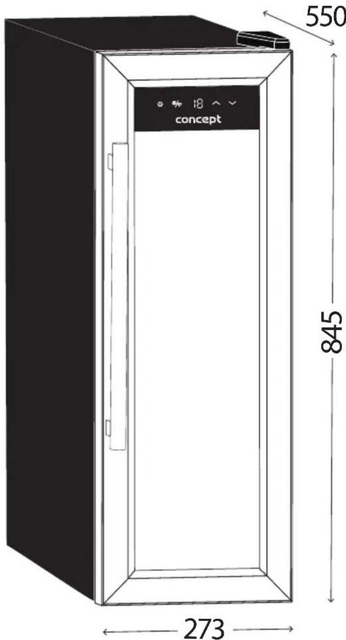 Concept VTE7014 - ROZMERY SPOTREBIČA - 1