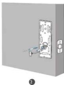 eufy Smart Lock Touch - Step 4: Install the Mounting Plate - 6