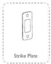 eufy Smart Lock Touch - Step 2: Install the Strike Plate - 1