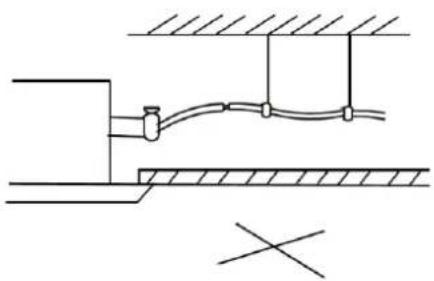 Baxi RZC100 - Drainage pipe installation - 2