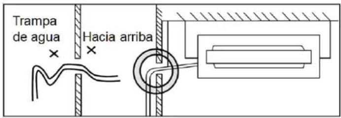 Trampa de agua Hacia arriba