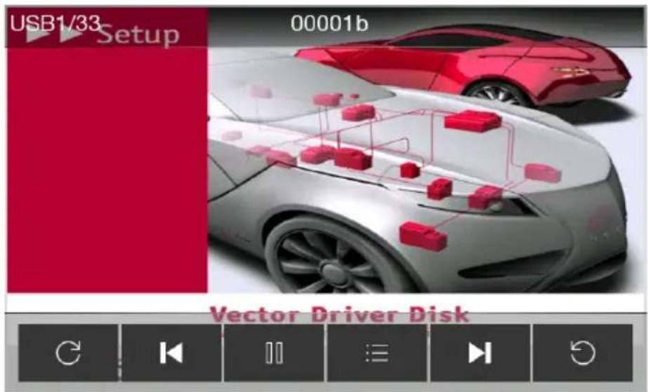 USB1/33 Setup 00001b Vector Driver Disk
