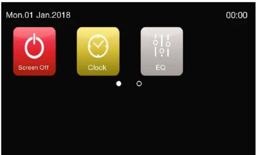 Mon.01 Jan.2018 00:00 Screen Off Clock EQ
