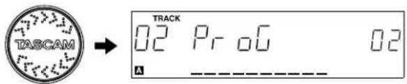 TASCAM → 02 Pr oG 02 A ----