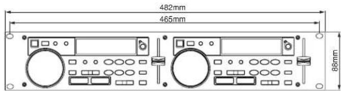 TASCAM CD-X1500 - Fehlermeldungen - 1