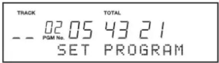 TASCAM CD-601MKII - Titelfolge programmieren - 2