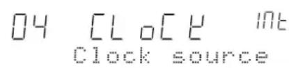 04 CLOCE Int Clock source