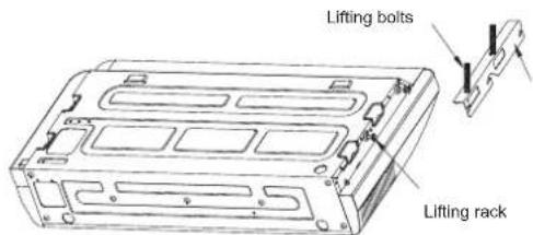 Lifting bolts Lifting rack