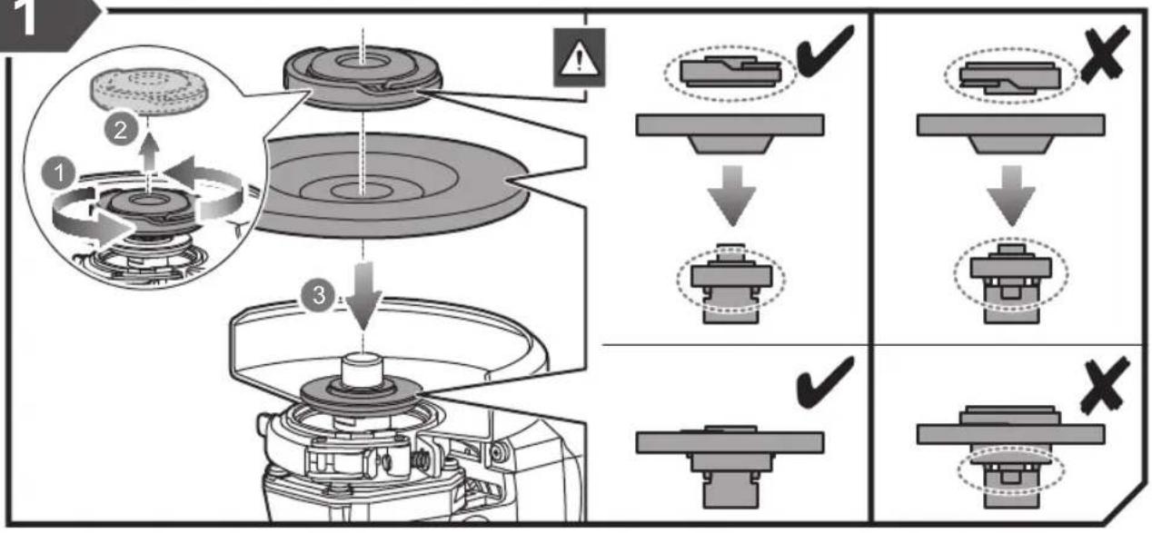 graph TD A["Step 1: Initial mechanical component"] --> B["Step 2: Rotation of circular components"] B --> C["Step 3: Pulling part"] C --> D["Checkmark ✓"] C --> E["Checkmark ✓"] C --> F["Checkmark ✓"] D --> G["Final assembled device"] E --> H["Final assembled device"] F --> I["Final assembled device…