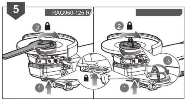 5 RAG950-125 RAG 1 2 3 1