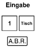OLYMPIA Touch 110 - Bewirtungsbeleg zum handschriftlichen Auszufüllen ausgeben - 1