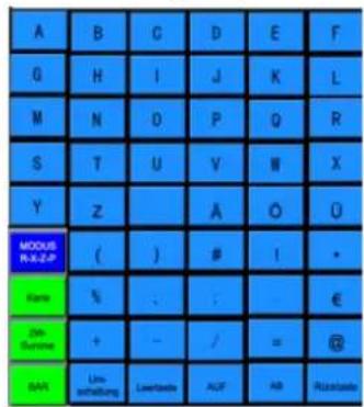 OLYMPIA Touch 110 - Bediener programmieren - 4