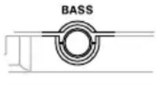 TASCAM CD-BT1 - Einen Bass anschließen - 2