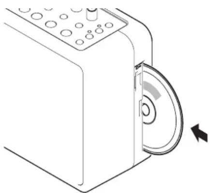 TASCAM BB-800 - Eine CD einlegen - 1