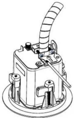 ELECTRO-VOICE EVID Compact Sound - Montieren des Deckeneinbau-Satellitenlautsprechers - 6