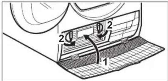 Technical diagram of a car air vent with labeled components and directional arrows indicating flow or movement.