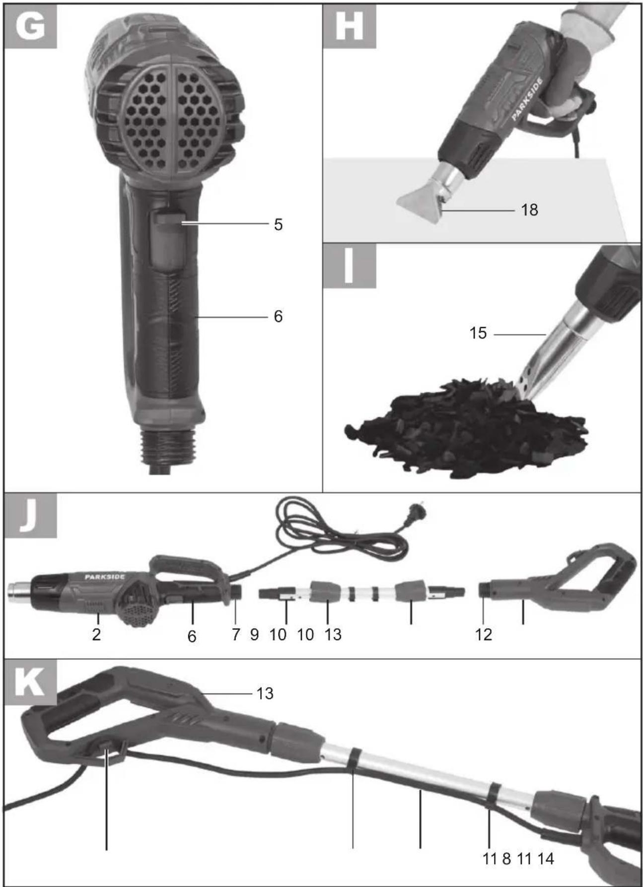 PARKSIDE PLHLG 2000 B2 - Importer - 3