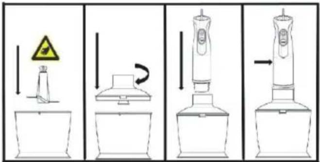 GORENJE HBX1000XE - Universal-Zerkleinerer - 1