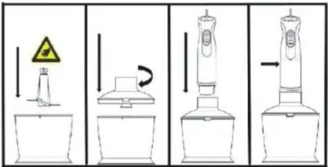 GORENJE HBX1000XE - Tocător universal - 1