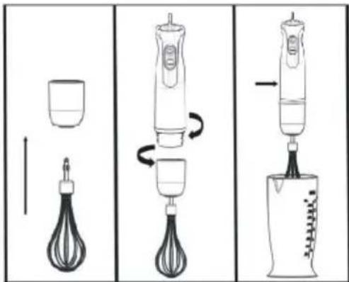 Diagram illustrating the step-by-step procedure of a digital brush tool, showing mixing, rotation, and cleaning steps.