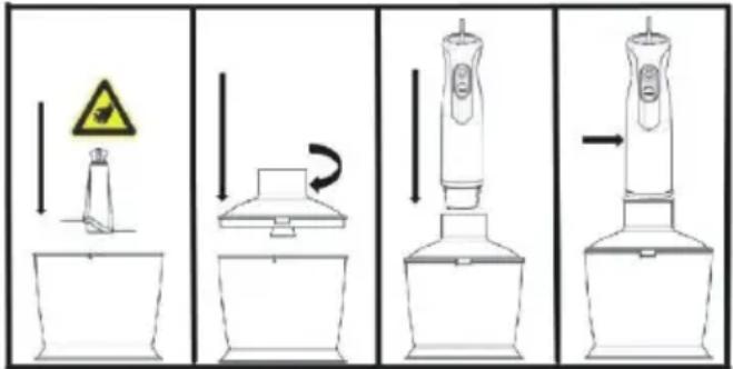 GORENJE HBX1000XE - Универсален нож - 1