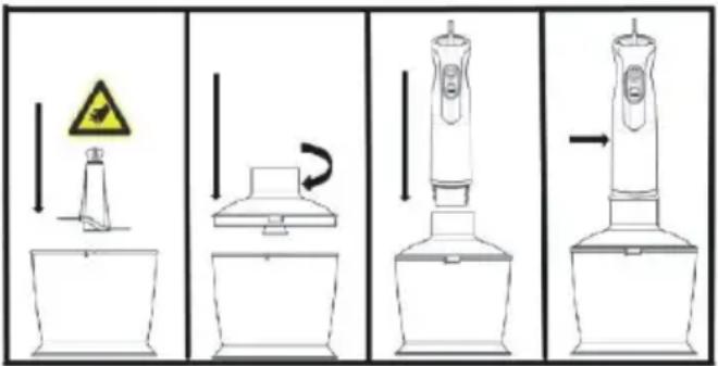 GORENJE HBX1000XE - Tritatutto universale - 1