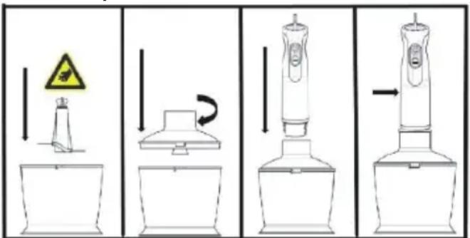 GORENJE HBX1000XE - Uniwersalny malakser - 1