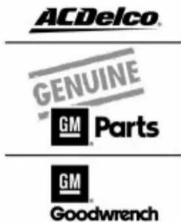 ACDelco GENUINE GM Parts GM Goodwrench