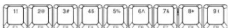 Kinesis TKO - Change Profiles (SmartSet + Right Shift + 1 - 9) - 1