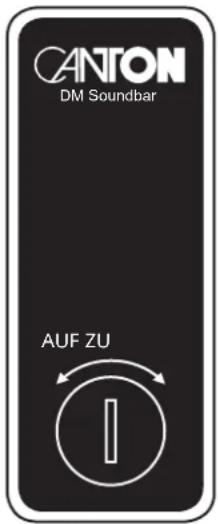 CANTON DM Soundbar AUF ZU