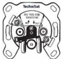 TECHNISAT TECHNIPRO RV 700-17E - Installing the Outlet - 4