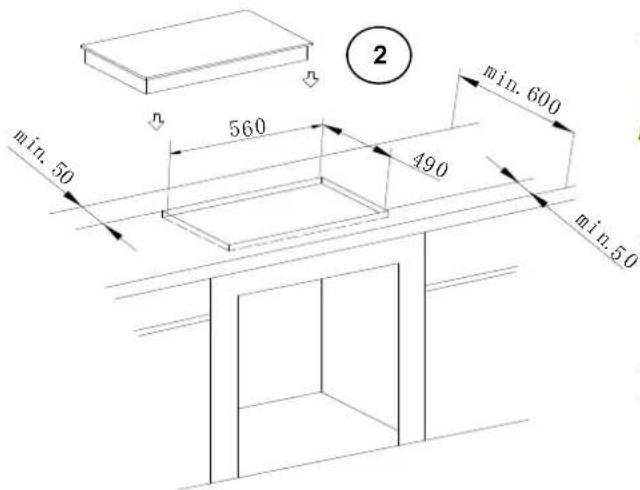 Respekta Ronas BASIC SET AN - Einbau des Herdes (3) - 1