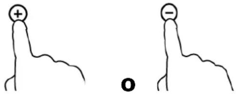+ - o