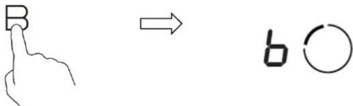 B → b ○