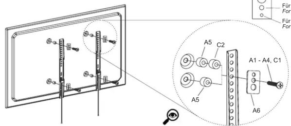 Für For Für For A5 C2 A1 - A4, C1 A5 A6