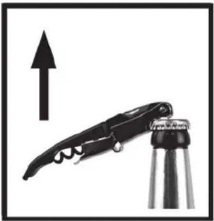 CRIVIT IAN 96020 - Using corkscrew/bottle opener - 2