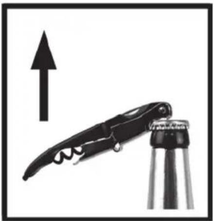 CRIVIT IAN 96020 - Korkenzieher/Flaschenöffner verwenden - 2