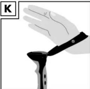 CRIVIT IAN 24778 - Anlegen der Handschlaufe (Abb. K) - 1
