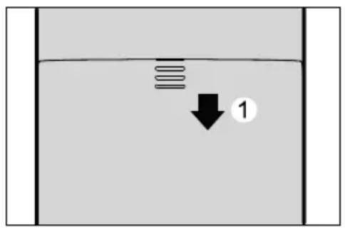 NORDMENDE Wegavision UHD55A - Batterien einlegen - 1