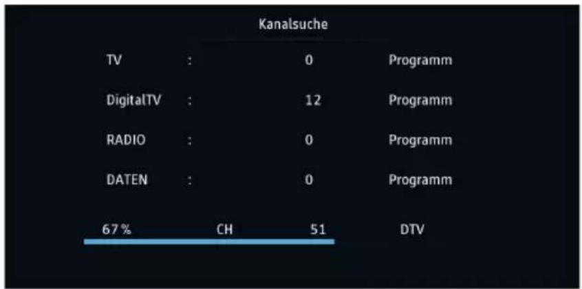 NORDMENDE Wegavision UHD55A - Sendersuche Digital Kabel (DVB-C) und Antenne (DVB-T/T2) - 3