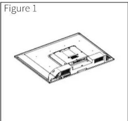 NORDMENDE Wegavision UHD49A - Fixation des supports - 1
