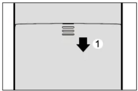 NORDMENDE Wegavision UHD49A - Batterijen plaatsen - 1