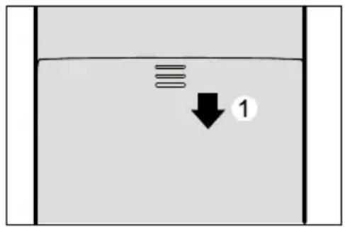 NORDMENDE Wegavision UHD49A - Batterien einlegen - 1