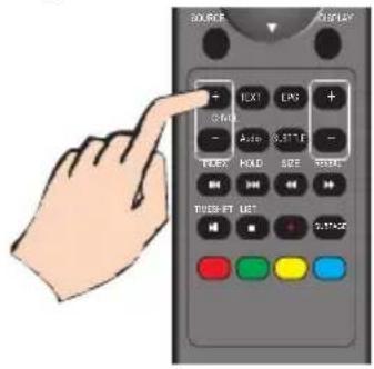 NORDMENDE Wegavision UHD49A - Selezione dei programmi - 1