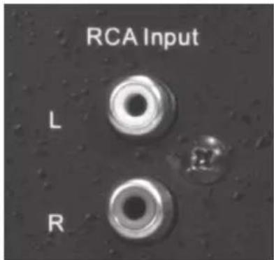 RCA Input L R