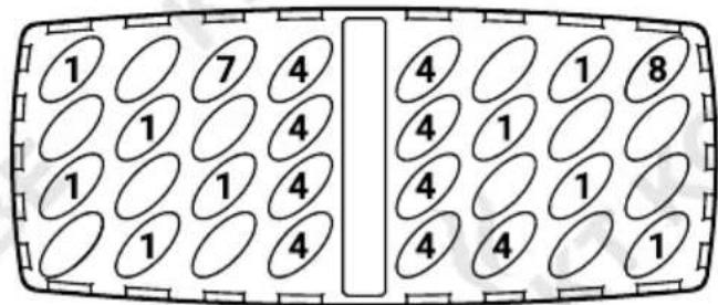 1 7 4 4 1 8 1 1 4 4 1 1 1 4 4 4 1