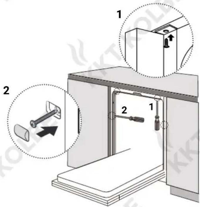 KKT Kolbe DW452ED - Arbeitsplatte aus Mar mor oder Granit: - 1