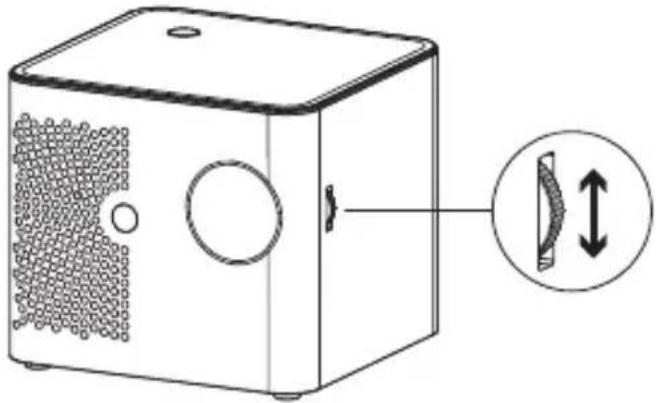 ACER B130i - Adjusting the Focus - 1
