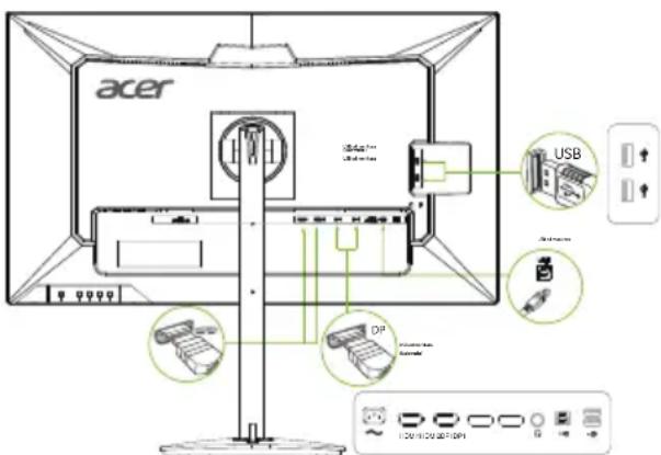 ACER Nitro XV322QU - Instalacja - 1