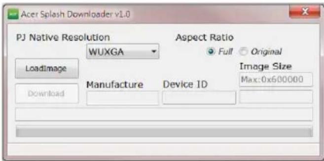 ACER H6542BD - Ausführen des Acer Splash Downloader Programms auf dem Computer - 3